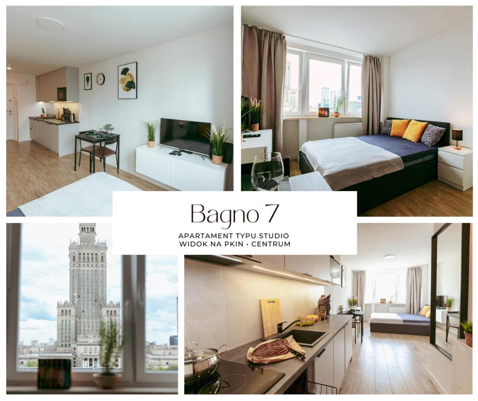 Bagno 7 - Piekny Widok Na Palac Kultury - Wifi - Smarttv 45Cali - Better Rental Warszawa Exteriör bild